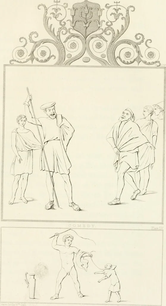 An illustration from Pompeiana : the topography, edifices and ornaments of Pompeii : the result of excavations since 1819, 1832, leaf 201