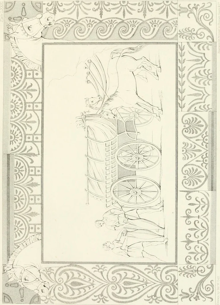 An illustration from Pompeiana : the topography, edifices and ornaments of Pompeii : the result of excavations since 1819, 1832, leaf 251