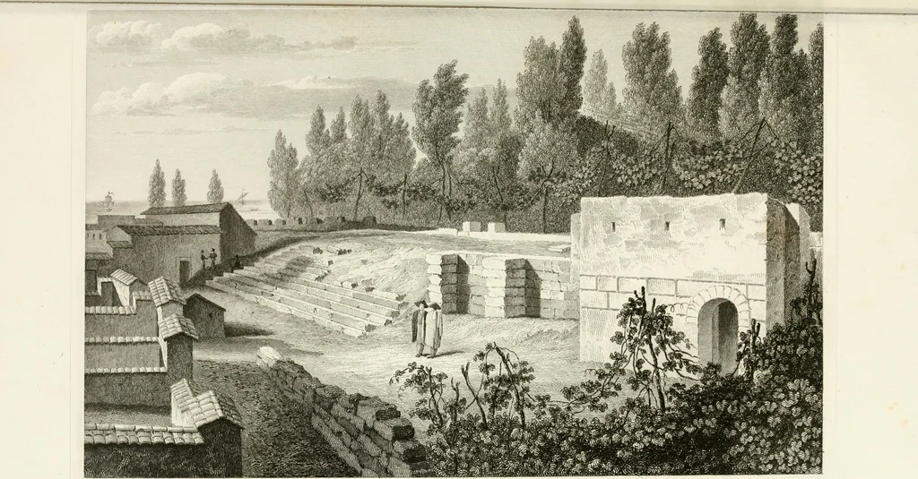 An illustration from Pompeiana : the topography, edifices and ornaments of Pompeii : the result of excavations since 1819, 1832, leaf 259