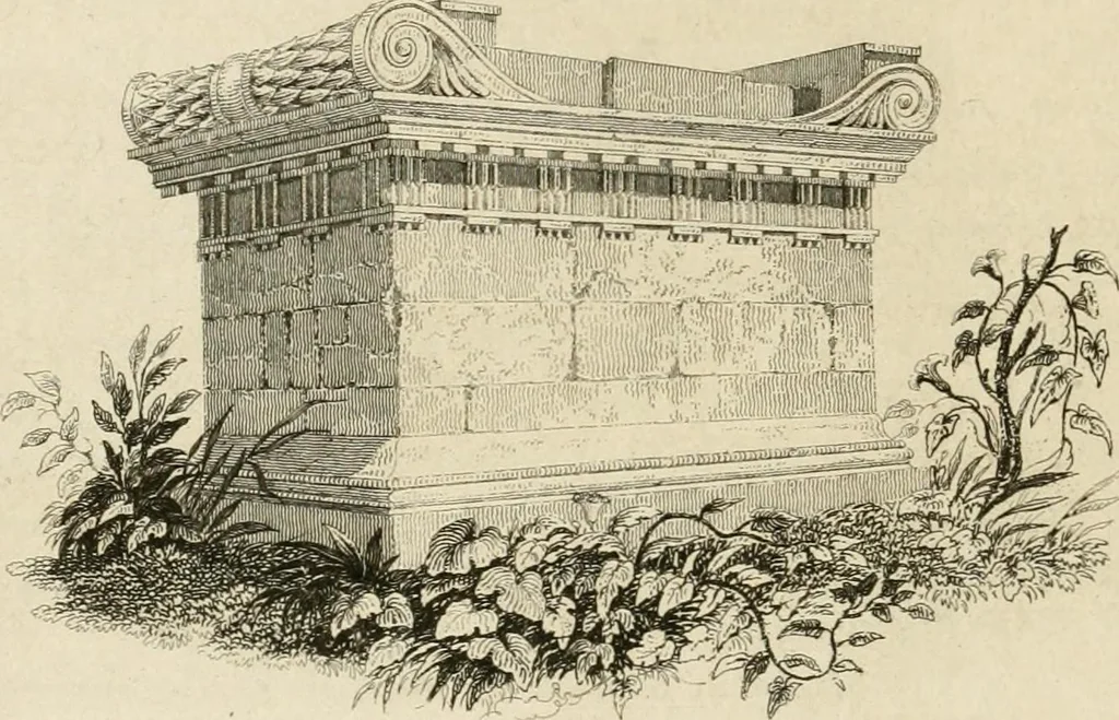 An illustration from Pompeiana : the topography, edifices and ornaments of Pompeii : the result of excavations since 1819, 1832, leaf 296
