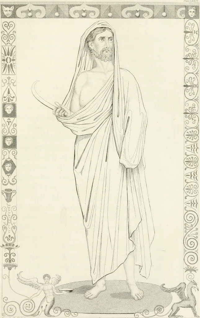An illustration from Pompeiana : the topography, edifices and ornaments of Pompeii : the result of excavations since 1819, 1832, leaf 60