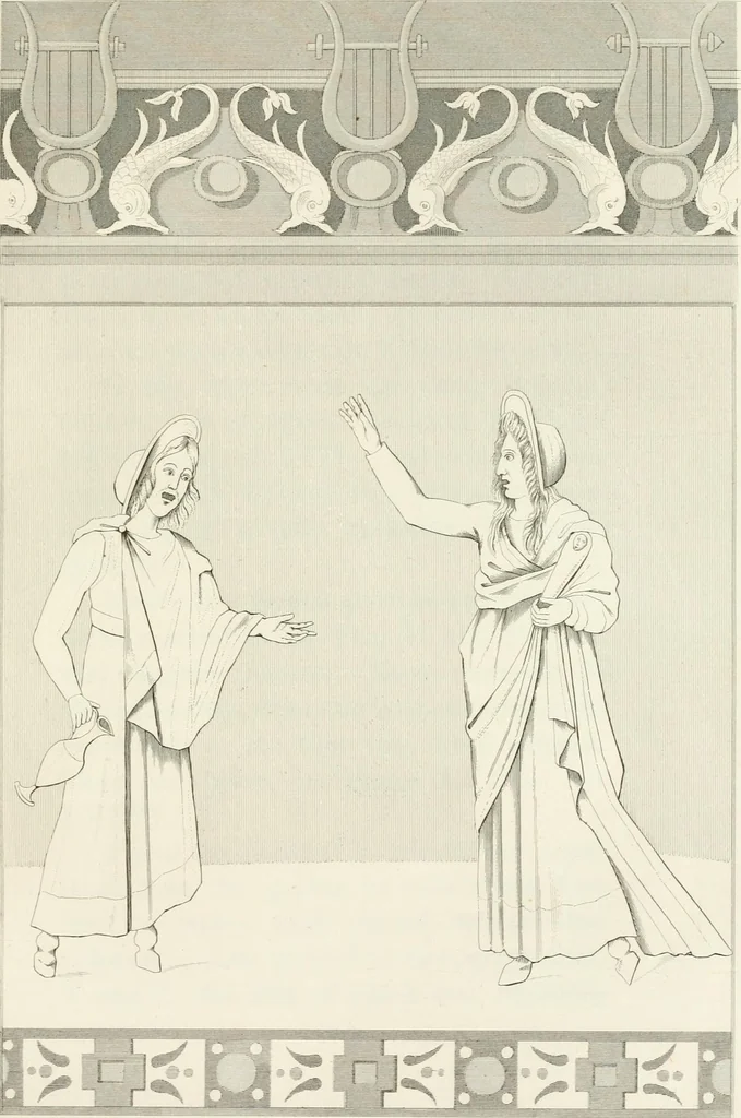 An illustration from Pompeiana : the topography, edifices and ornaments of Pompeii : the result of excavations since 1819, 1832, leaf 76