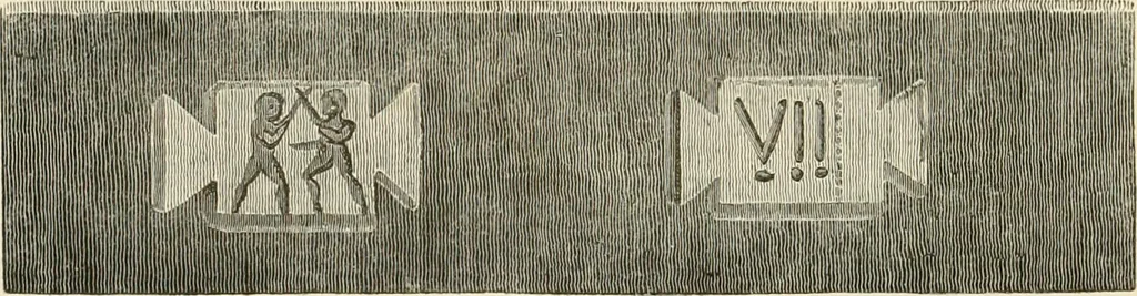 An illustration from Pompeiana : the topography, edifices and ornaments of Pompeii : the result of excavations since 1819, 1832, leaf 85