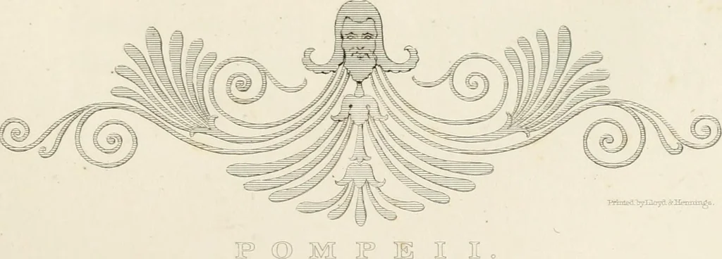 An illustration from Pompeiana : the topography, edifices and ornaments of Pompeii : the result of excavations since 1819, 1832, leaf 92