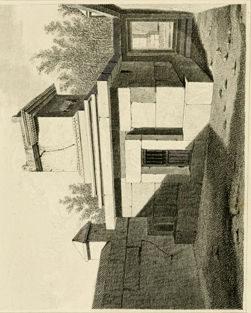 An illustration from Pompeiana : the topography, edifices, and ornaments of Pompeii, 1852, leaf 127