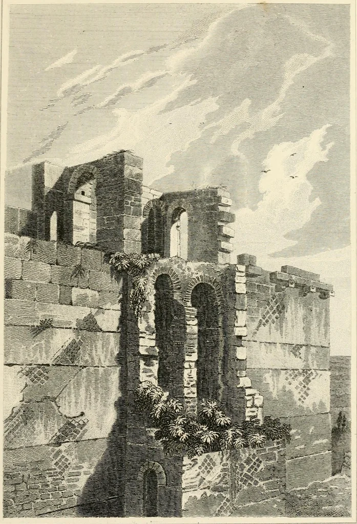 An illustration from Pompeiana : the topography, edifices, and ornaments of Pompeii, 1852, leaf 166