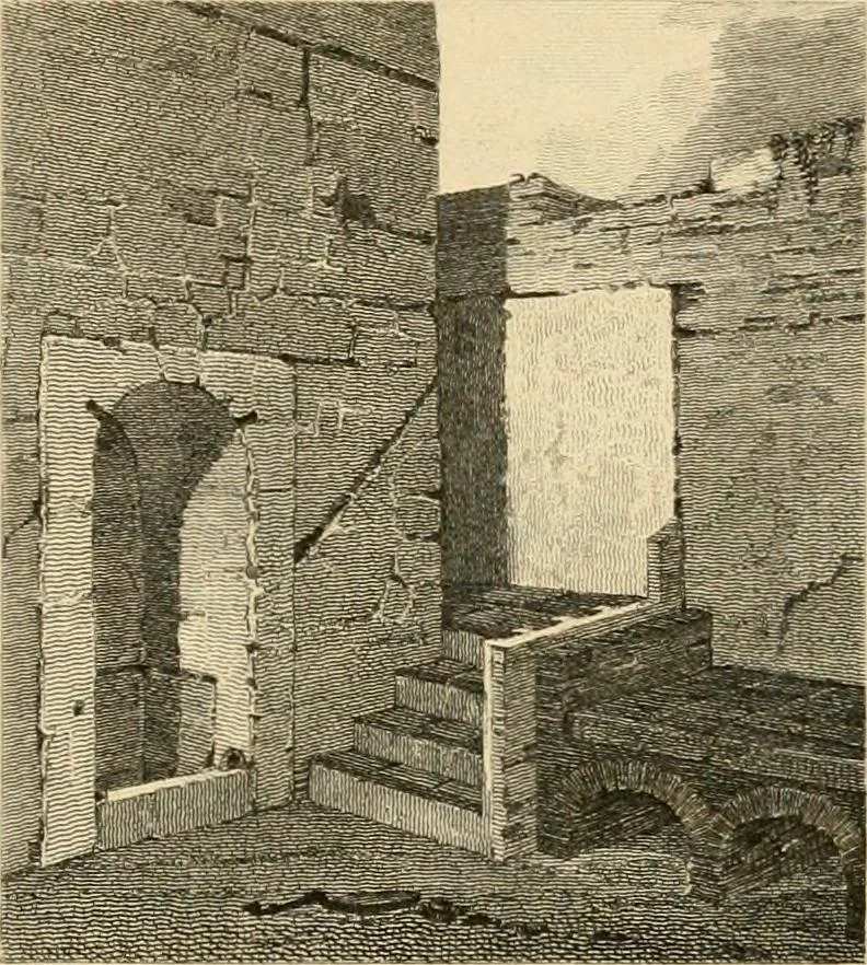 An illustration from Pompeiana : the topography, edifices, and ornaments of Pompeii, 1852, leaf 182