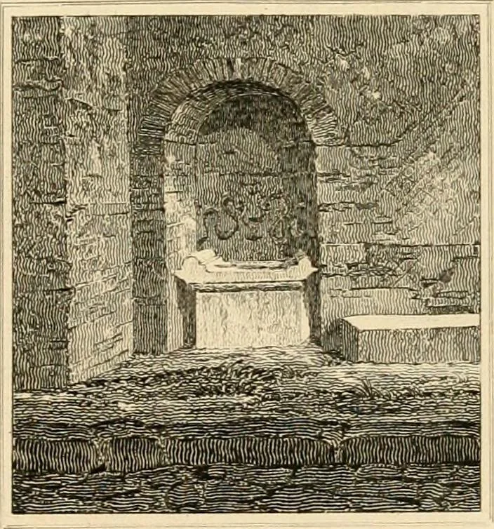 An illustration from Pompeiana : the topography, edifices, and ornaments of Pompeii, 1852, leaf 266