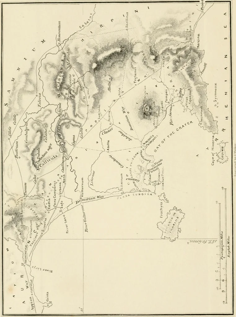 An illustration from Pompeiana : the topography, edifices, and ornaments of Pompeii, 1852, leaf 27