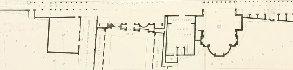 An illustration from Pompeiana : the topography, edifices, and ornaments of Pompeii, 1852, leaf 277