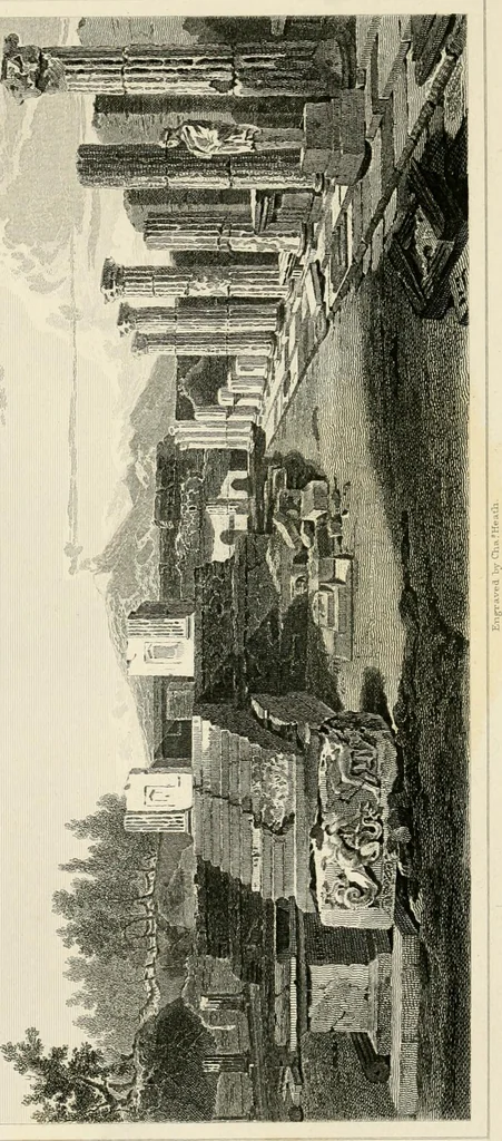 An illustration from Pompeiana : the topography, edifices, and ornaments of Pompeii, 1852, leaf 315