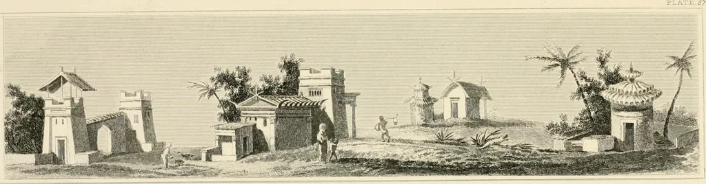 An illustration from Pompeiana : the topography, edifices, and ornaments of Pompeii, 1852, leaf 320