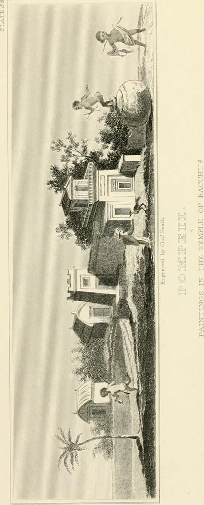 An illustration from Pompeiana : the topography, edifices, and ornaments of Pompeii, 1852, leaf 320