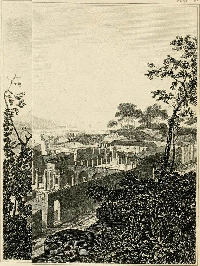 An illustration from Pompeiana : the topography, edifices, and ornaments of Pompeii, 1852, leaf 361