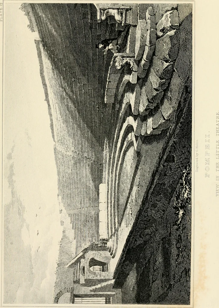 An illustration from Pompeiana : the topography, edifices, and ornaments of Pompeii, 1852, leaf 374