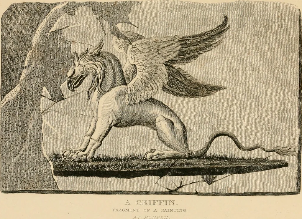 An illustration from Pompeiana : the topography, edifices, and ornaments of Pompeii, 1852, leaf 386