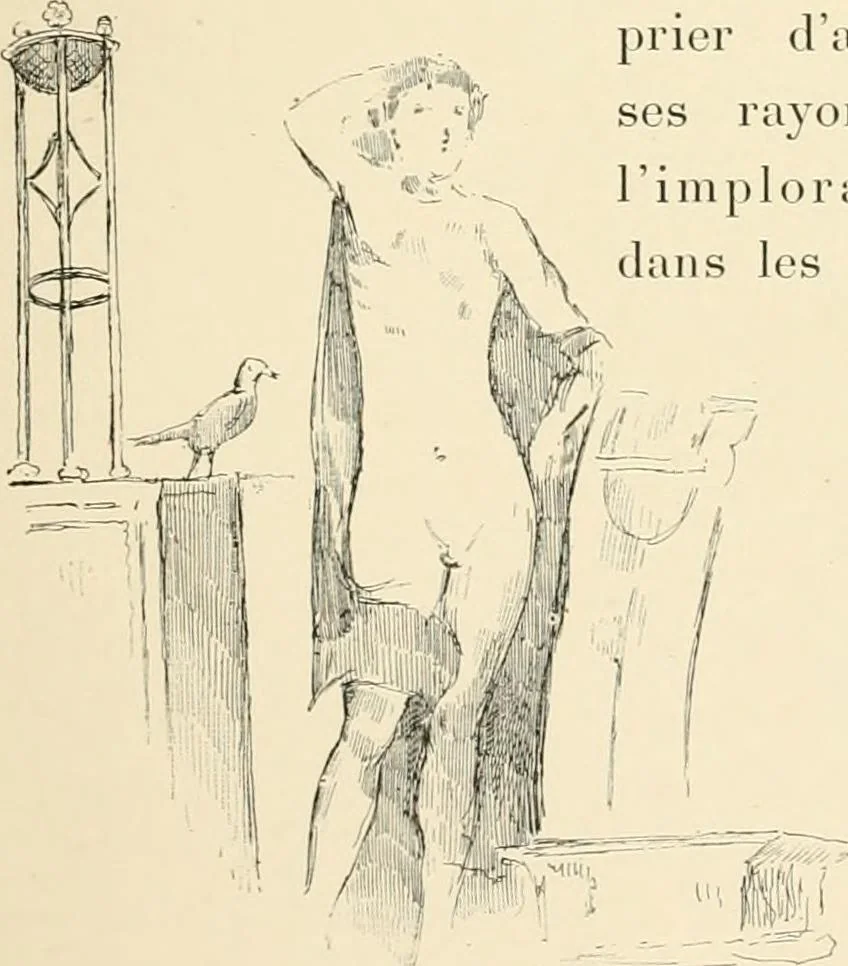 An illustration from Pompei : la ville, les moeurs, les arts, 1899, leaf 108