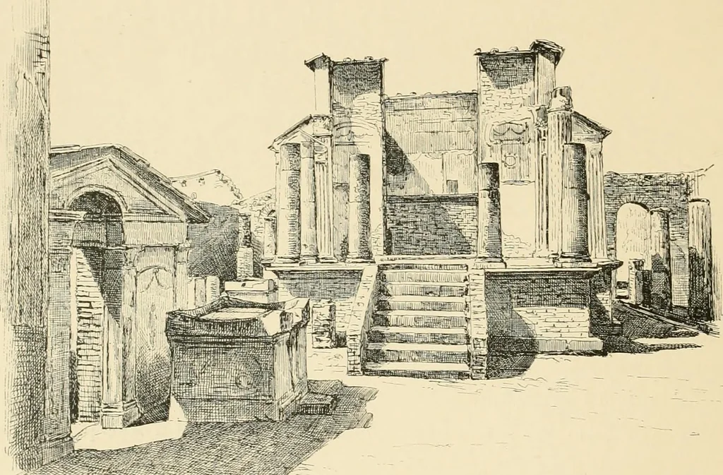 An illustration from Pompei : la ville, les moeurs, les arts, 1899, leaf 111