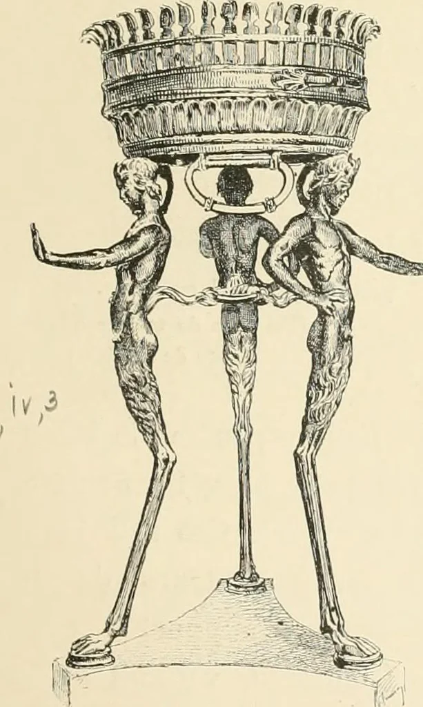 An illustration from Pompei : la ville, les moeurs, les arts, 1899, leaf 114