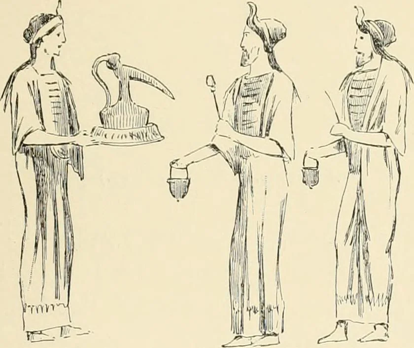 An illustration from Pompei : la ville, les moeurs, les arts, 1899, leaf 116