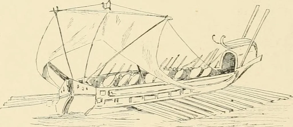 An illustration from Pompei : la ville, les moeurs, les arts, 1899, leaf 117