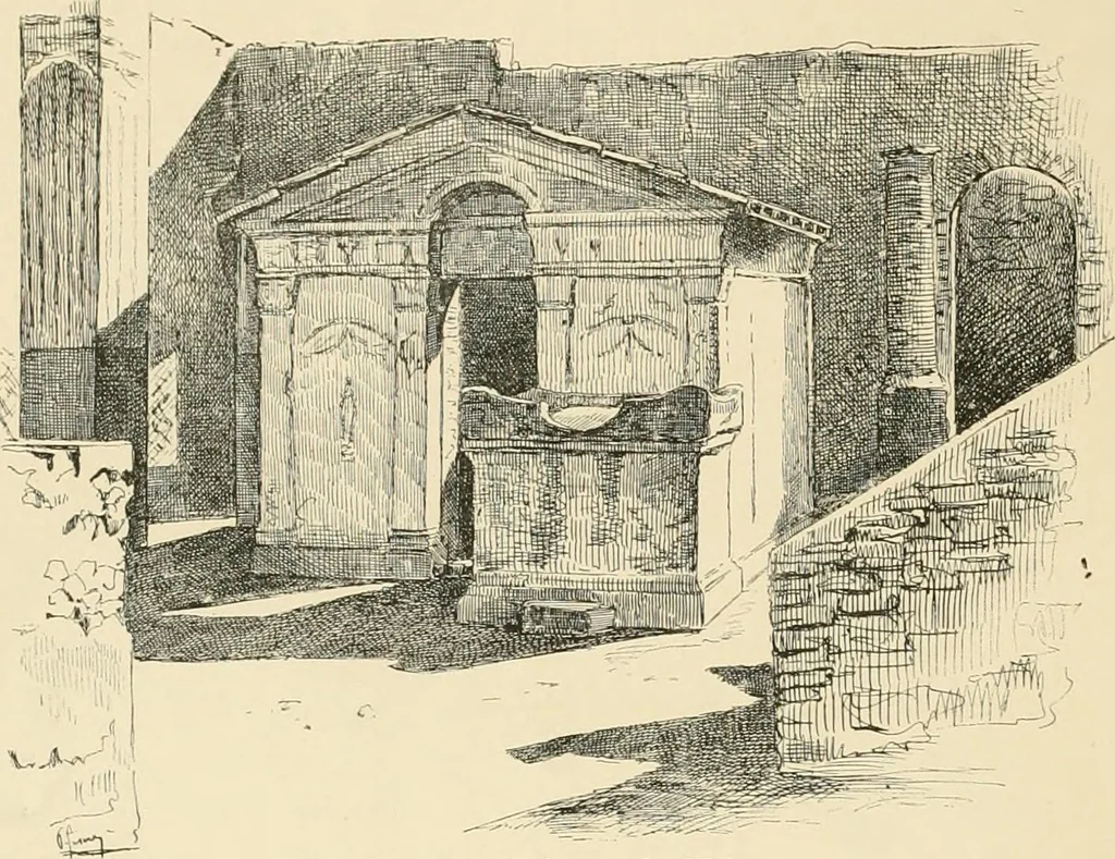 An illustration from Pompei : la ville, les moeurs, les arts, 1899, leaf 121