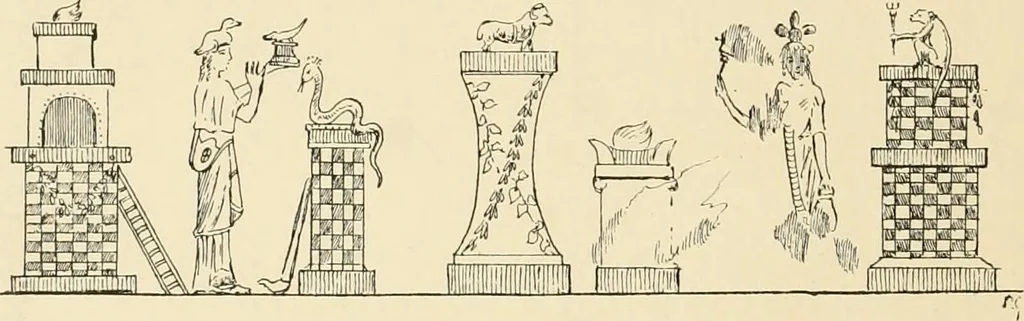 An illustration from Pompei : la ville, les moeurs, les arts, 1899, leaf 123