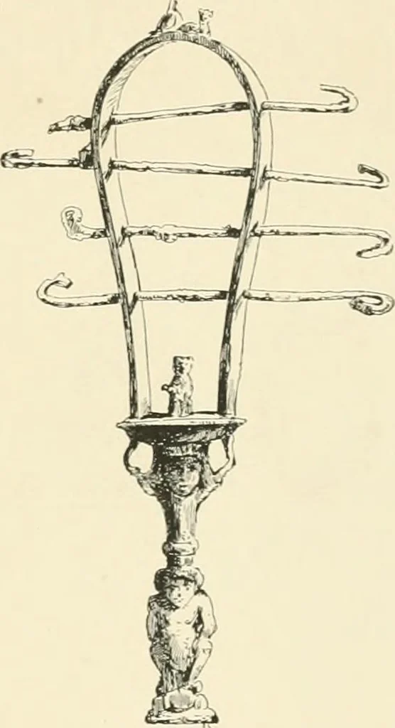 An illustration from Pompei : la ville, les moeurs, les arts, 1899, leaf 124