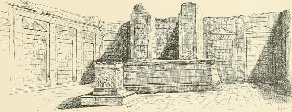 An illustration from Pompei : la ville, les moeurs, les arts, 1899, leaf 132
