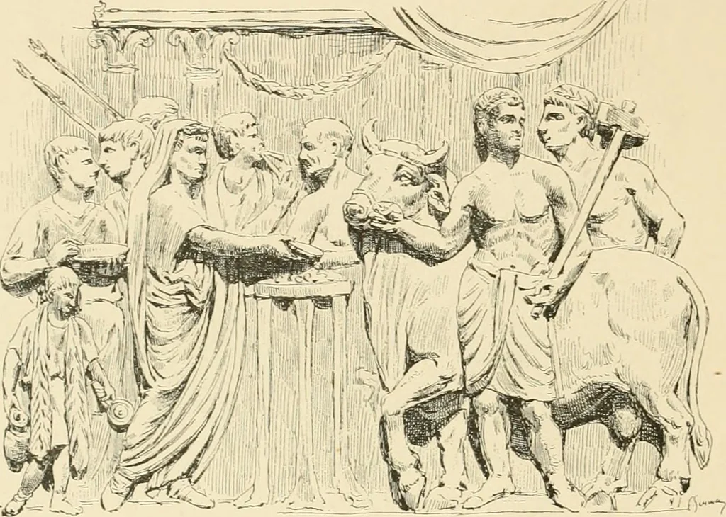 An illustration from Pompei : la ville, les moeurs, les arts, 1899, leaf 133
