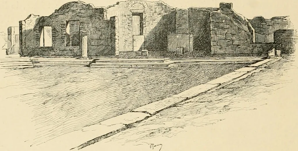 An illustration from Pompei : la ville, les moeurs, les arts, 1899, leaf 141