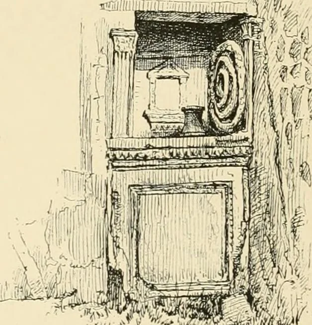 An illustration from Pompei : la ville, les moeurs, les arts, 1899, leaf 153