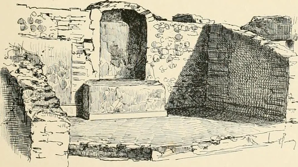 An illustration from Pompei : la ville, les moeurs, les arts, 1899, leaf 154