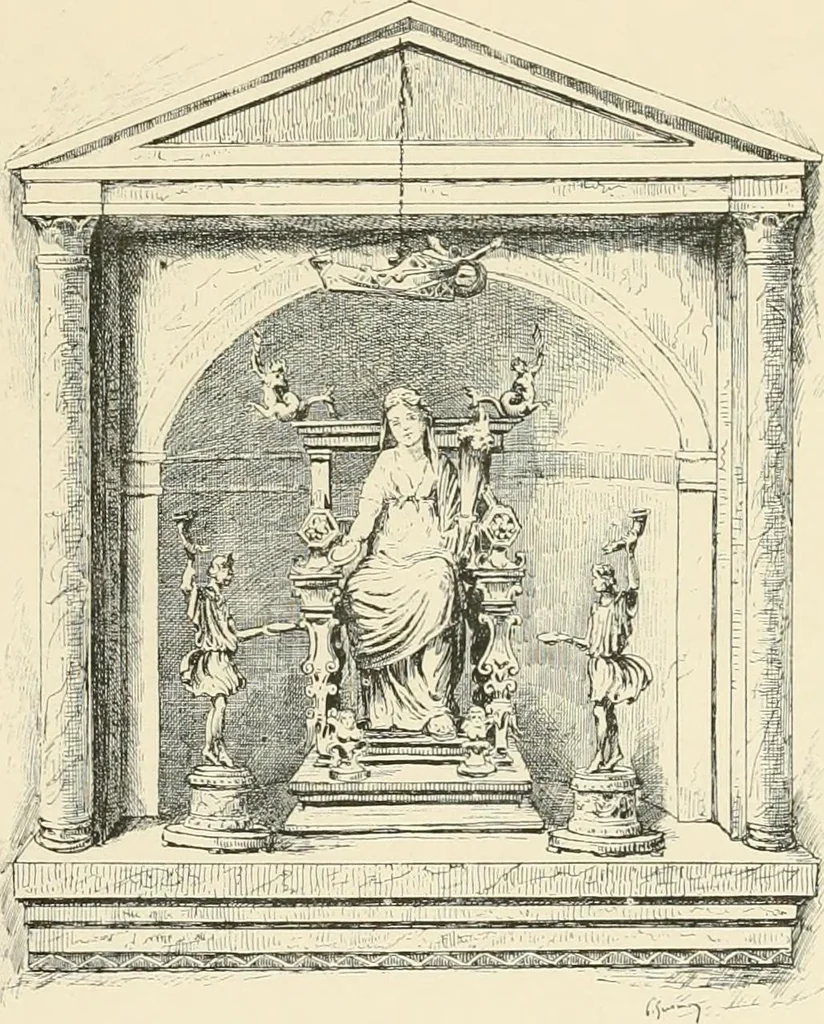 An illustration from Pompei : la ville, les moeurs, les arts, 1899, leaf 156