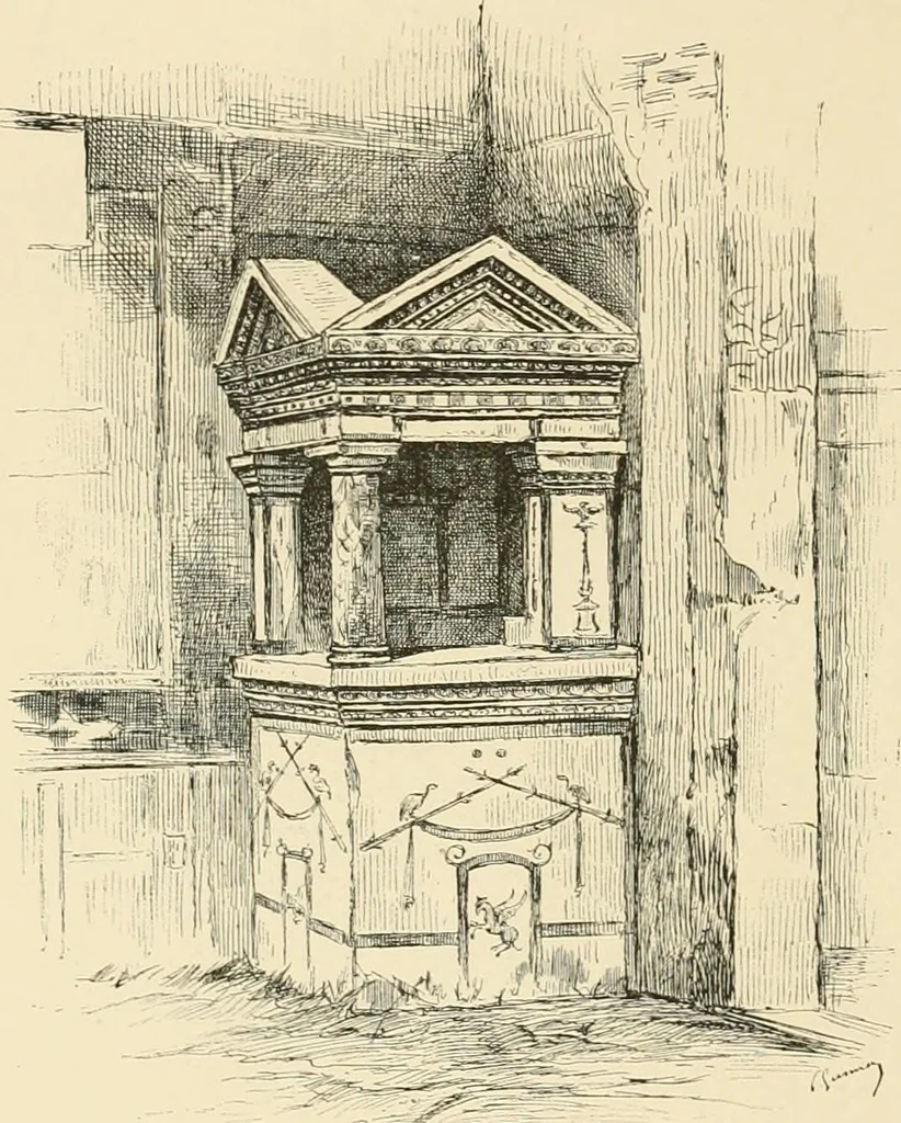An illustration from Pompei : la ville, les moeurs, les arts, 1899, leaf 157