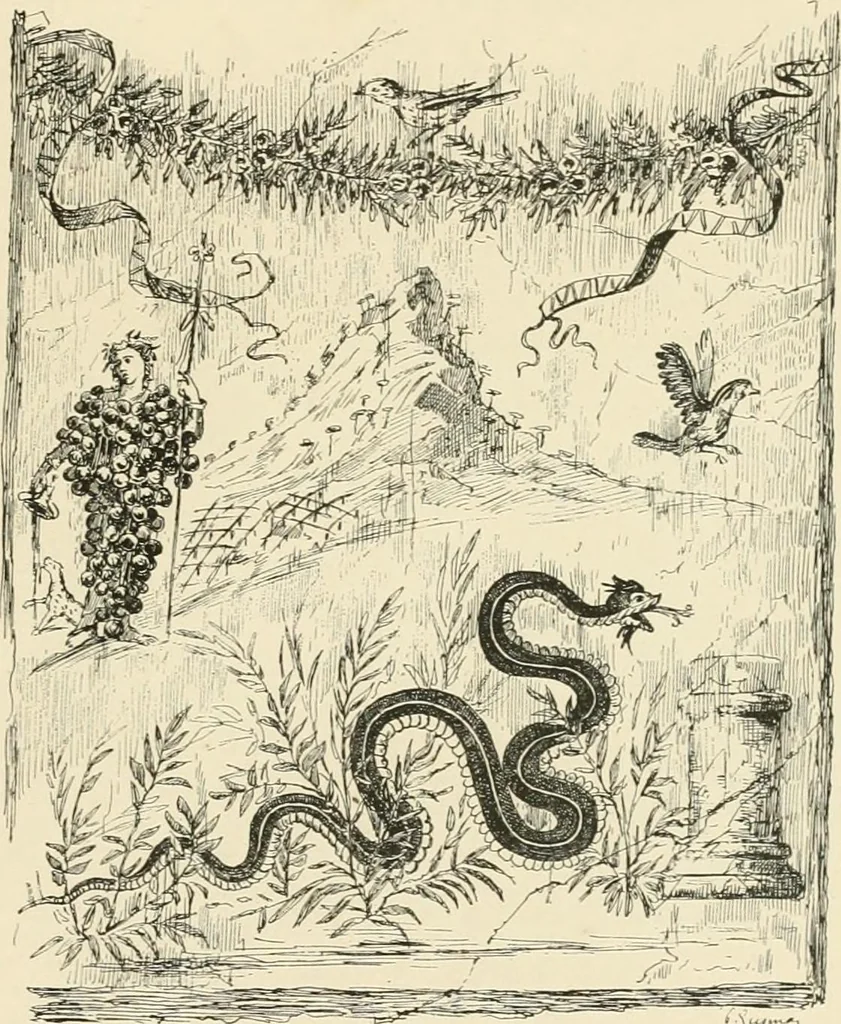 An illustration from Pompei : la ville, les moeurs, les arts, 1899, leaf 164