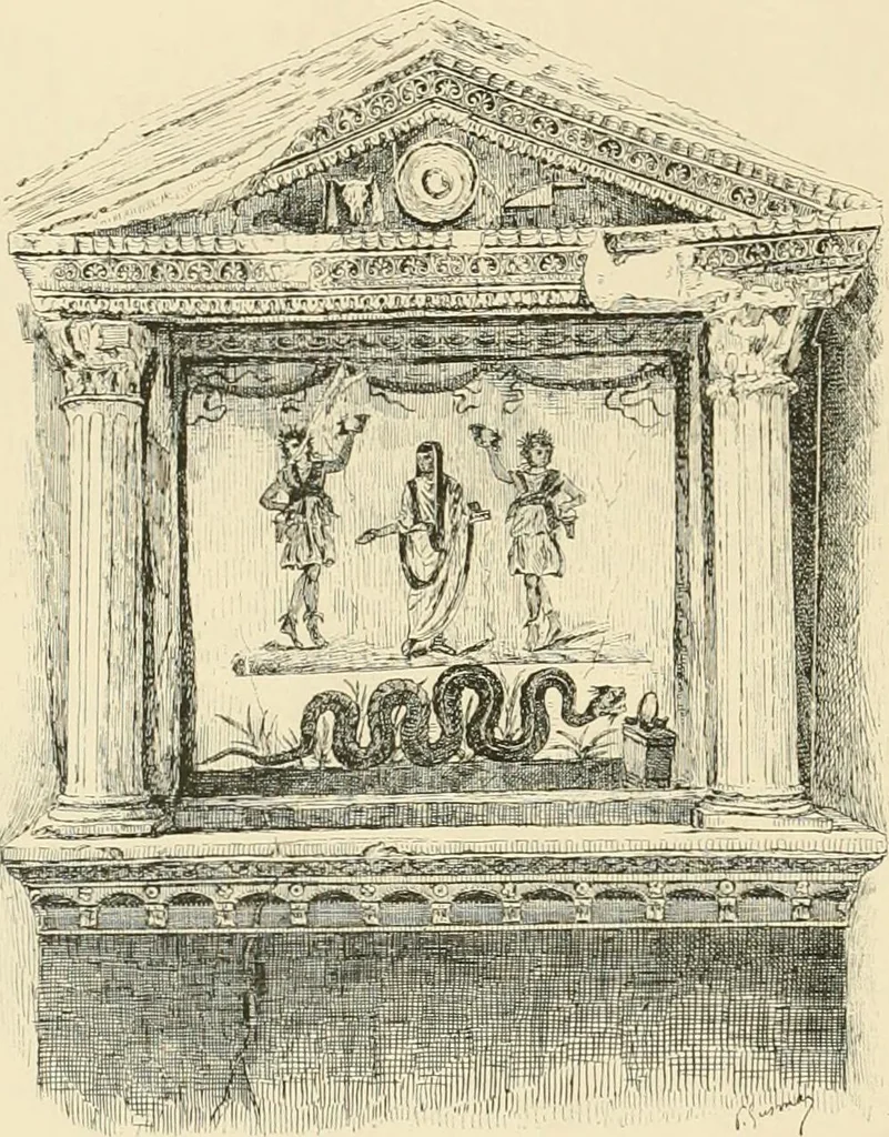 An illustration from Pompei : la ville, les moeurs, les arts, 1899, leaf 165
