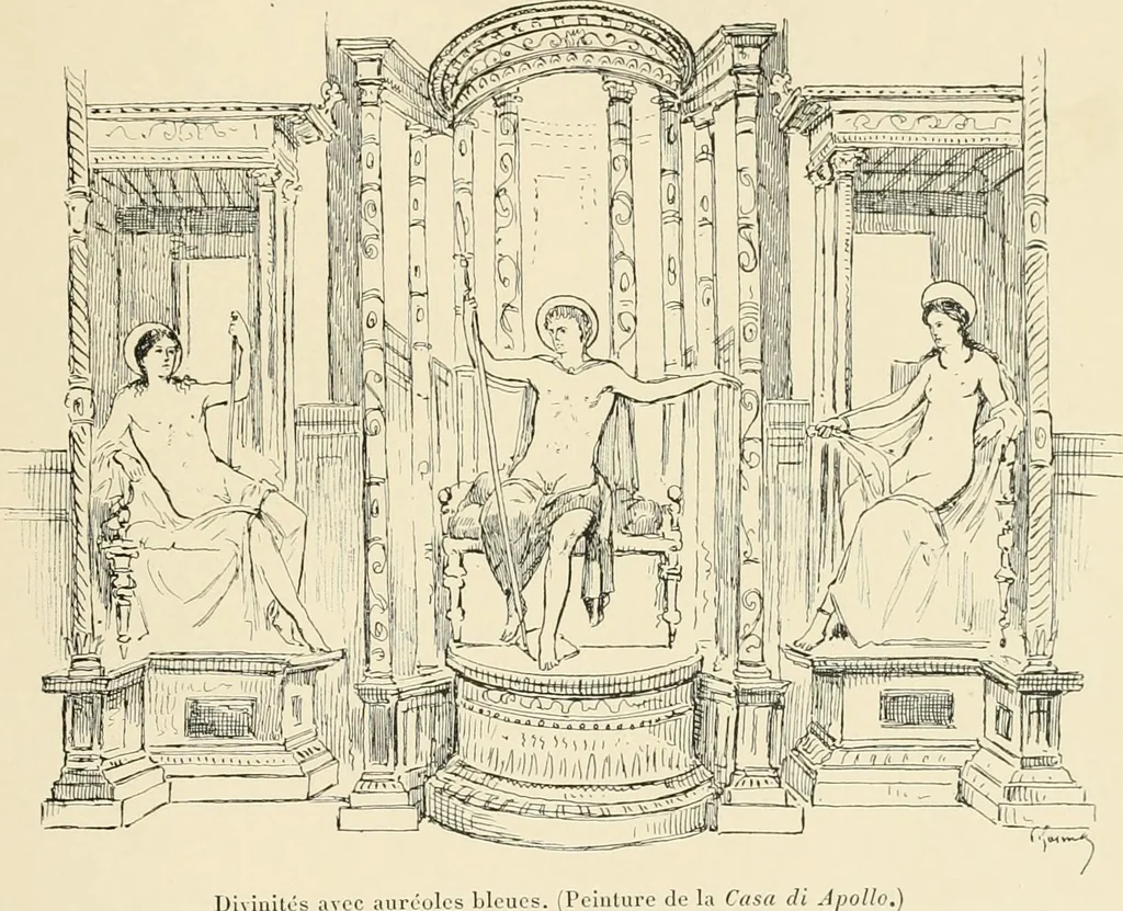 An illustration from Pompei : la ville, les moeurs, les arts, 1899, leaf 168