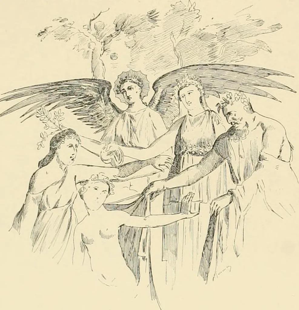 An illustration from Pompei : la ville, les moeurs, les arts, 1899, leaf 169