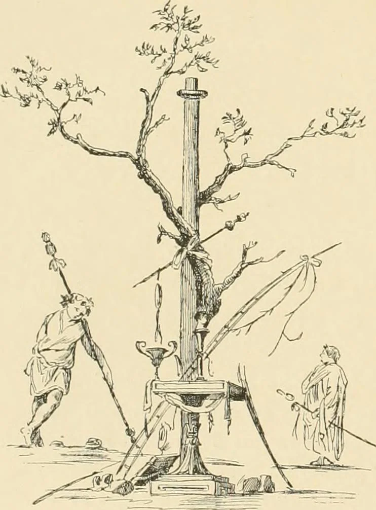 An illustration from Pompei : la ville, les moeurs, les arts, 1899, leaf 173