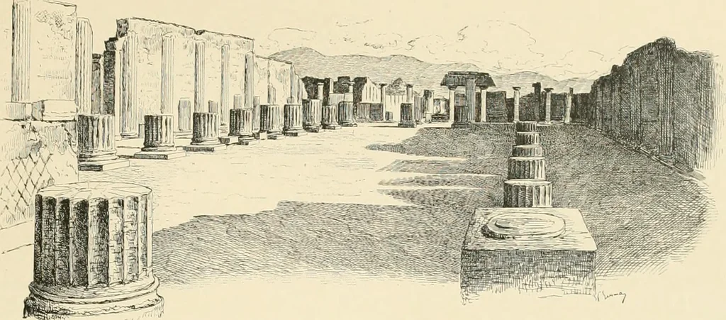 An illustration from Pompei : la ville, les moeurs, les arts, 1899, leaf 178