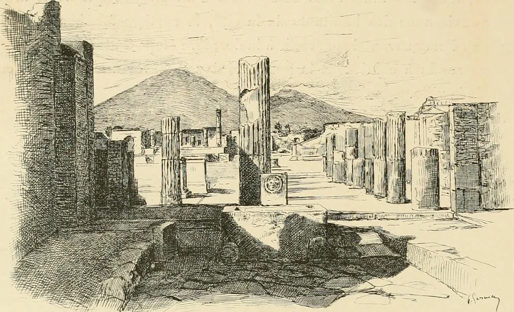 An illustration from Pompei : la ville, les moeurs, les arts, 1899, leaf 183