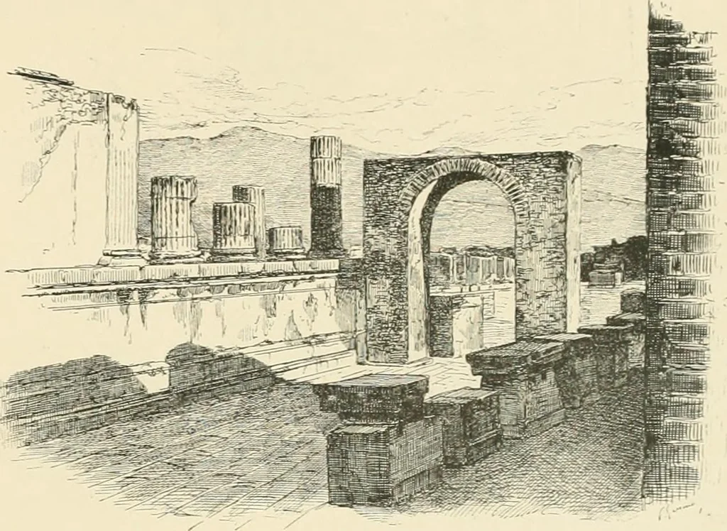 An illustration from Pompei : la ville, les moeurs, les arts, 1899, leaf 186