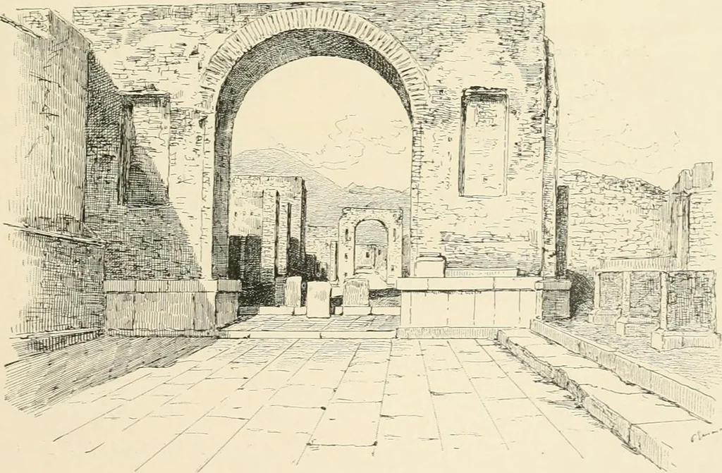An illustration from Pompei : la ville, les moeurs, les arts, 1899, leaf 186