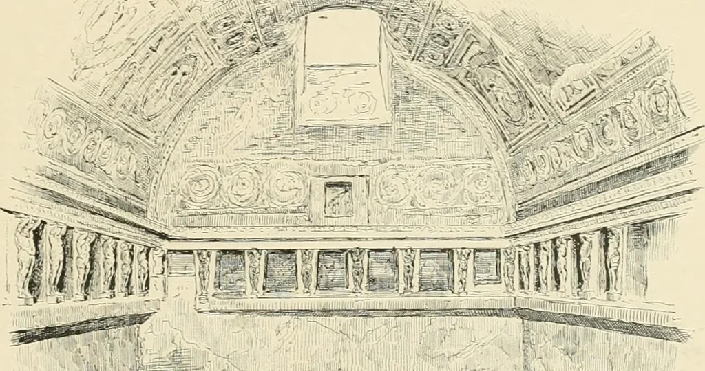 An illustration from Pompei : la ville, les moeurs, les arts, 1899, leaf 190