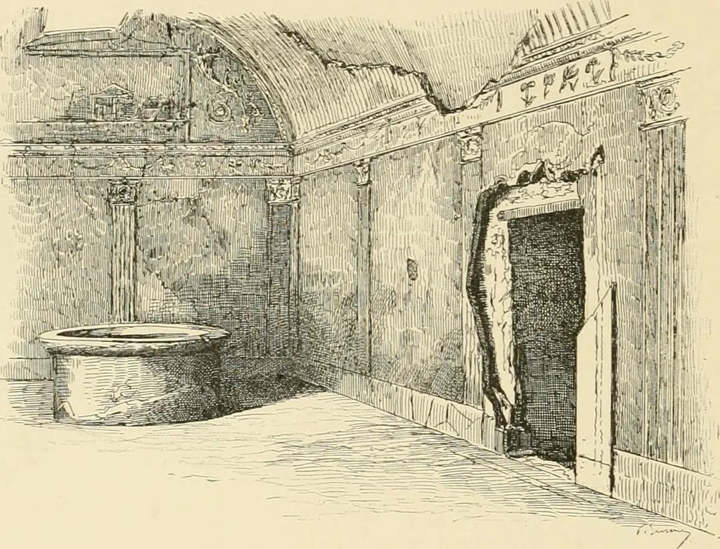An illustration from Pompei : la ville, les moeurs, les arts, 1899, leaf 191