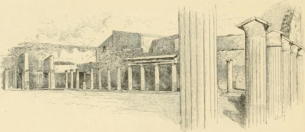 An illustration from Pompei : la ville, les moeurs, les arts, 1899, leaf 195