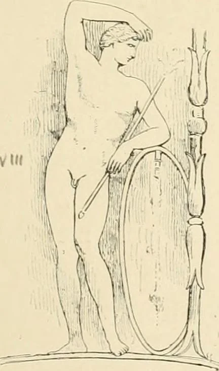 An illustration from Pompei : la ville, les moeurs, les arts, 1899, leaf 196