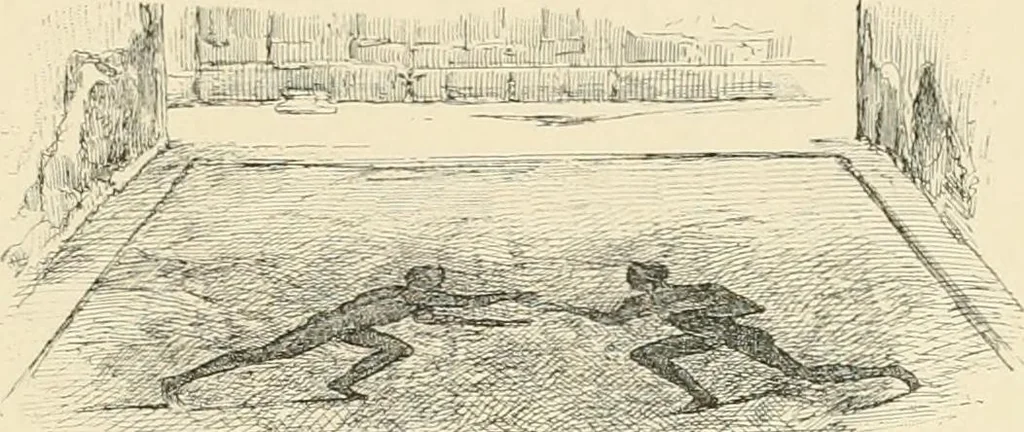 An illustration from Pompei : la ville, les moeurs, les arts, 1899, leaf 198