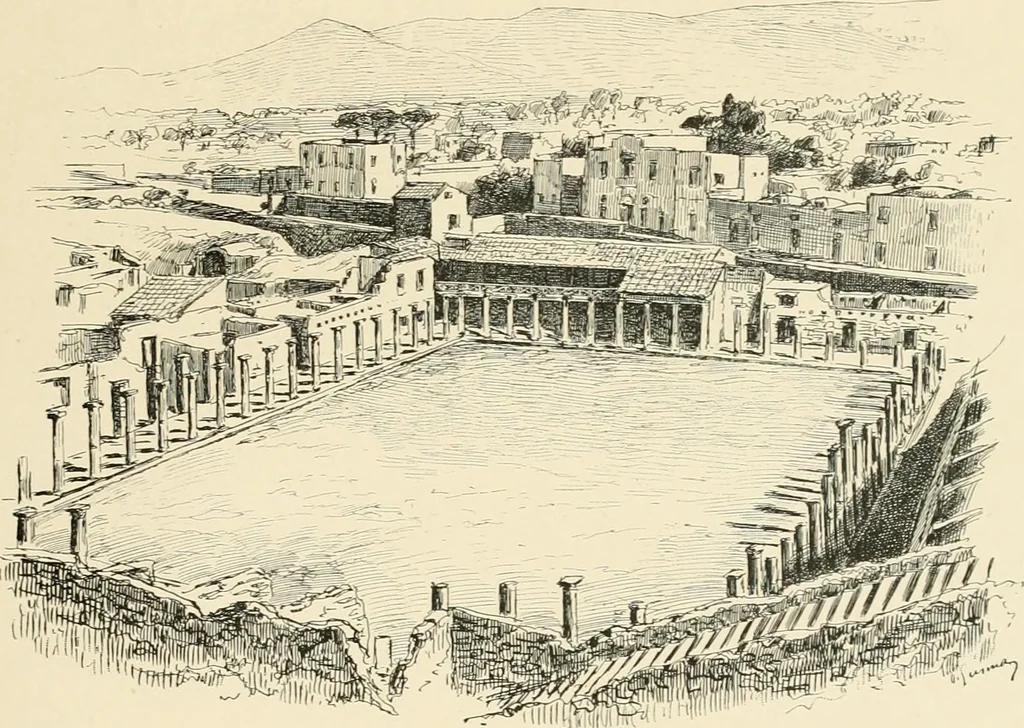 An illustration from Pompei : la ville, les moeurs, les arts, 1899, leaf 202